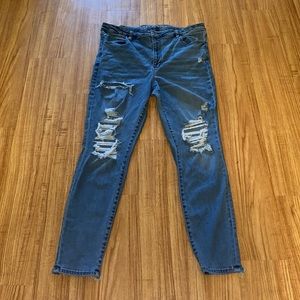 American eagle, high waisted jegging